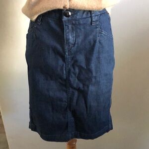 Level 99 Dark Blue Denim Skirt